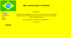 Desktop Screenshot of kristin-in-brasilien.de