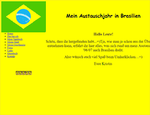Tablet Screenshot of kristin-in-brasilien.de